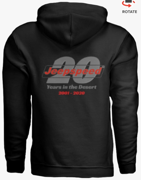 Jeepspeed 20 year hoodie