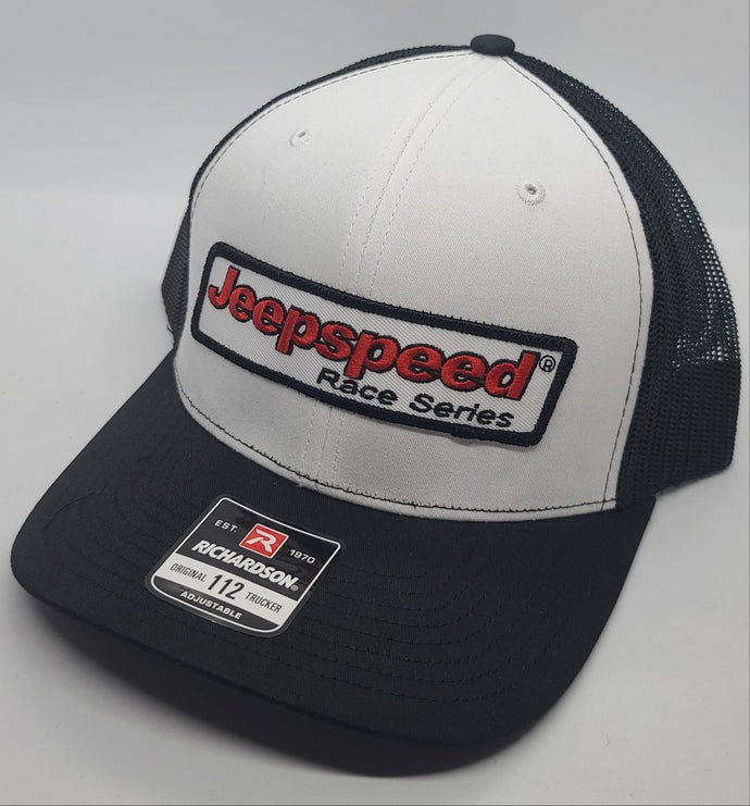 Jeepspeed large logo trucker hat