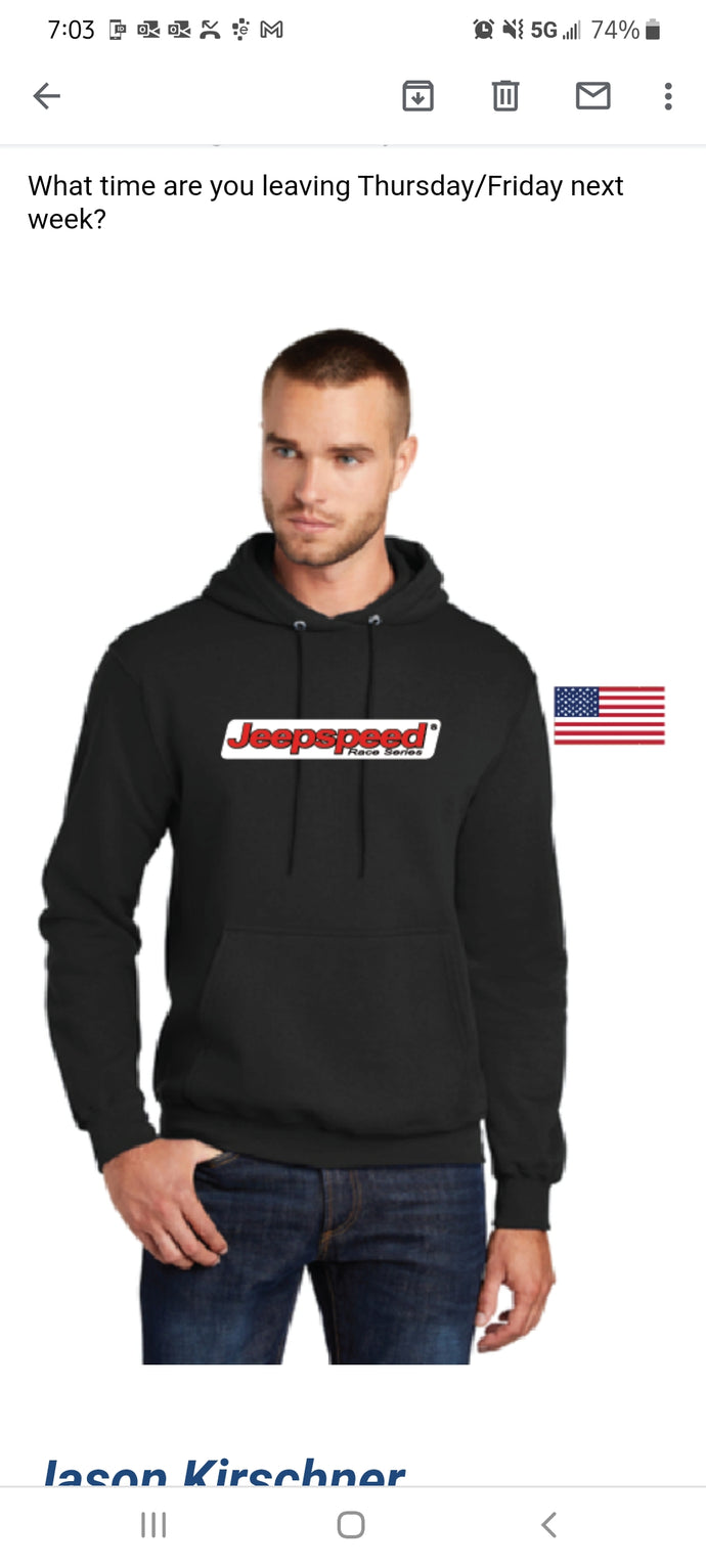 Jeepspeed logo hoodie